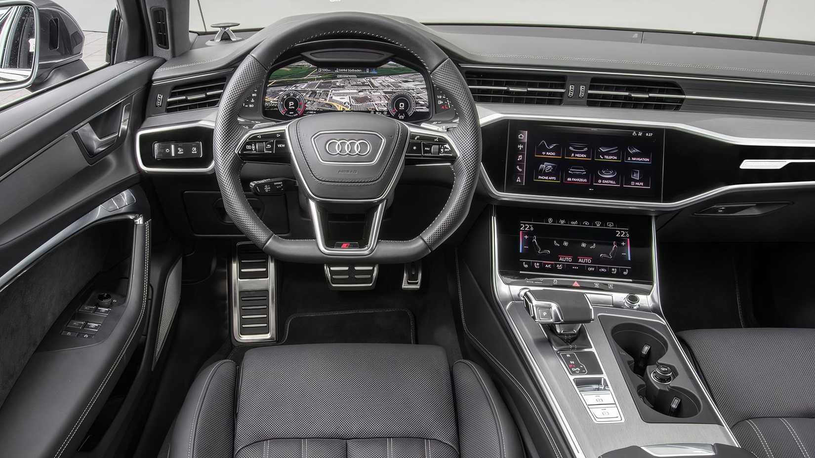 2019 Audi A6 cockpit