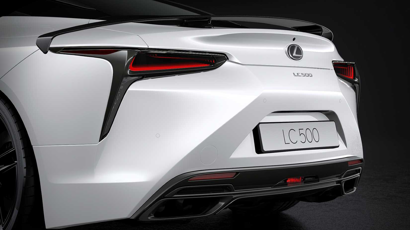 2024  Lexus LC Hybrid Exterior Closeup Rear