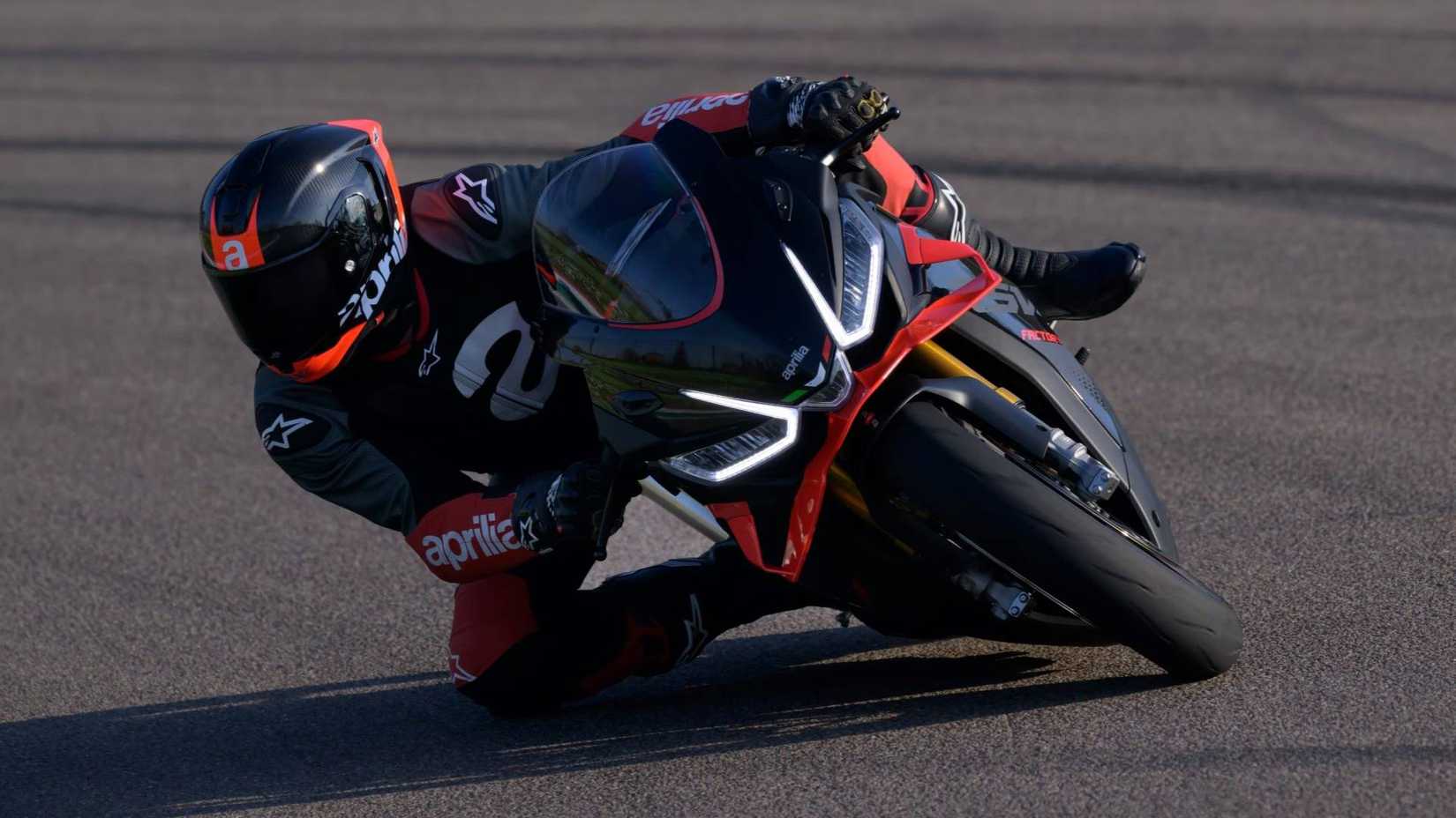 2025 Aprilia RSV4 fábrica joelho para baixo