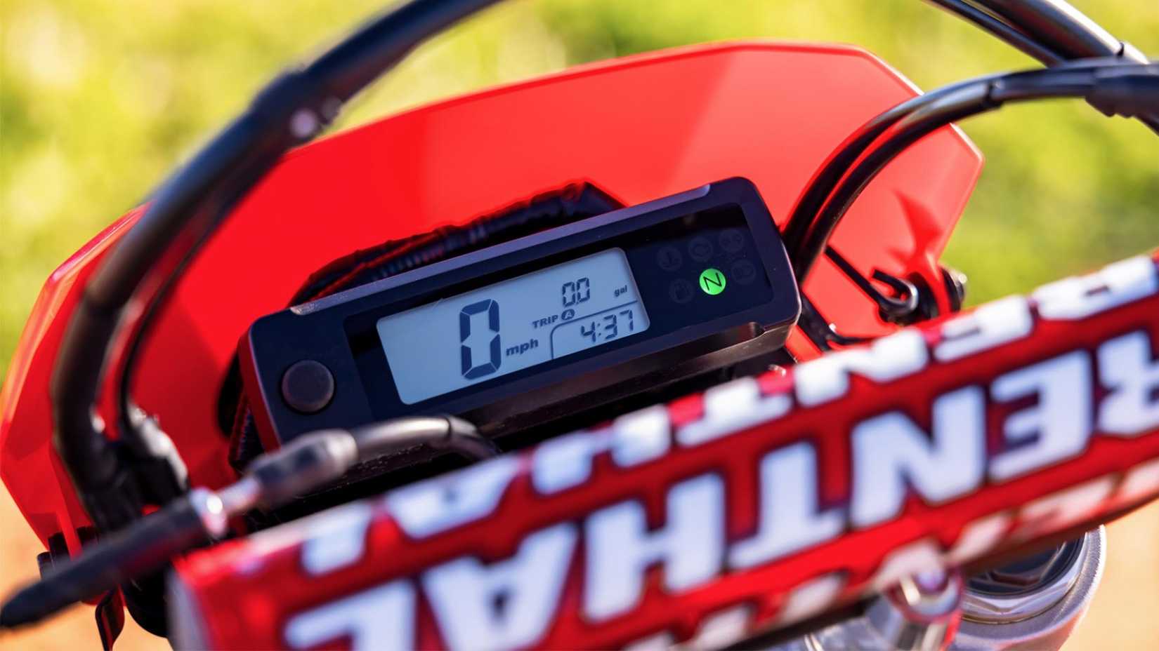 2025 Honda CRF450RL display