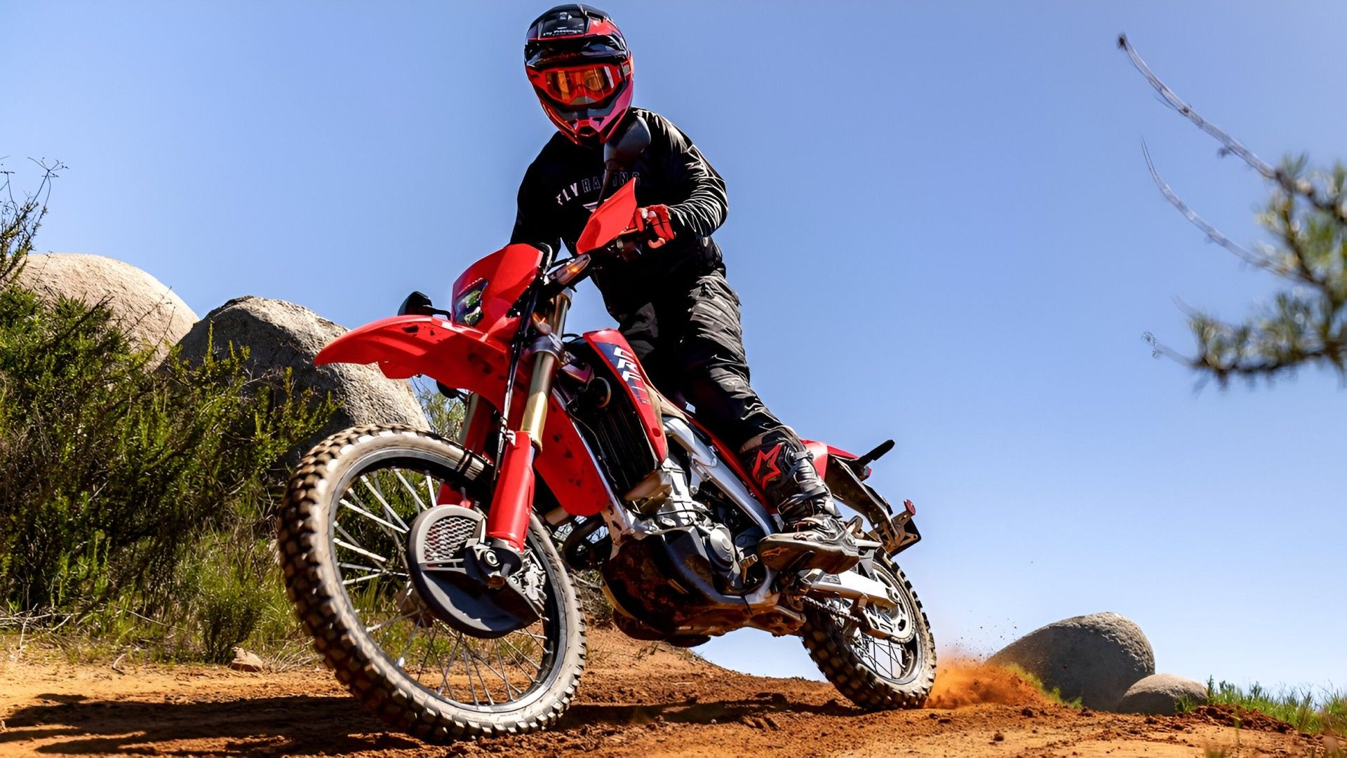 Honda CRF450RL dual-sport off-roading hd wallpaper