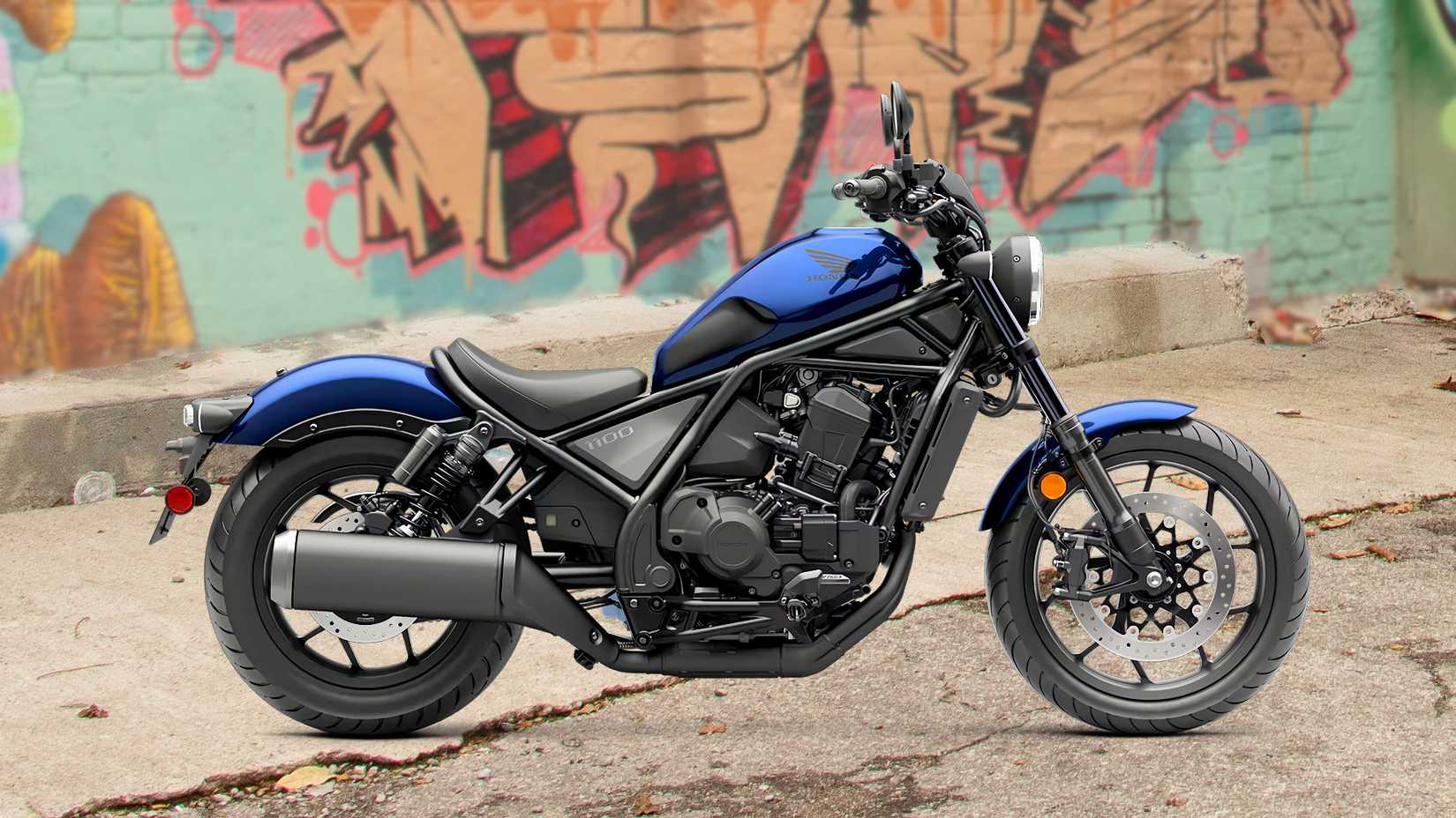 2025 Honda Rebel 1100 DCT static profile shot