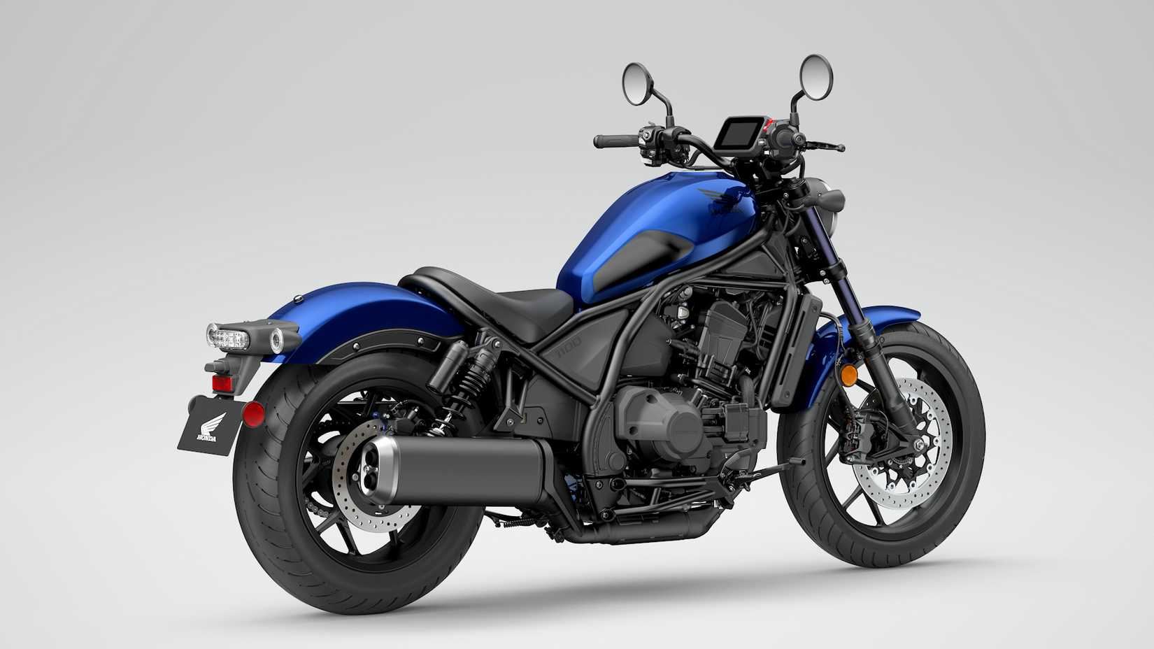 2025 Honda Rebel 1100 DCT static rear quarter shot
