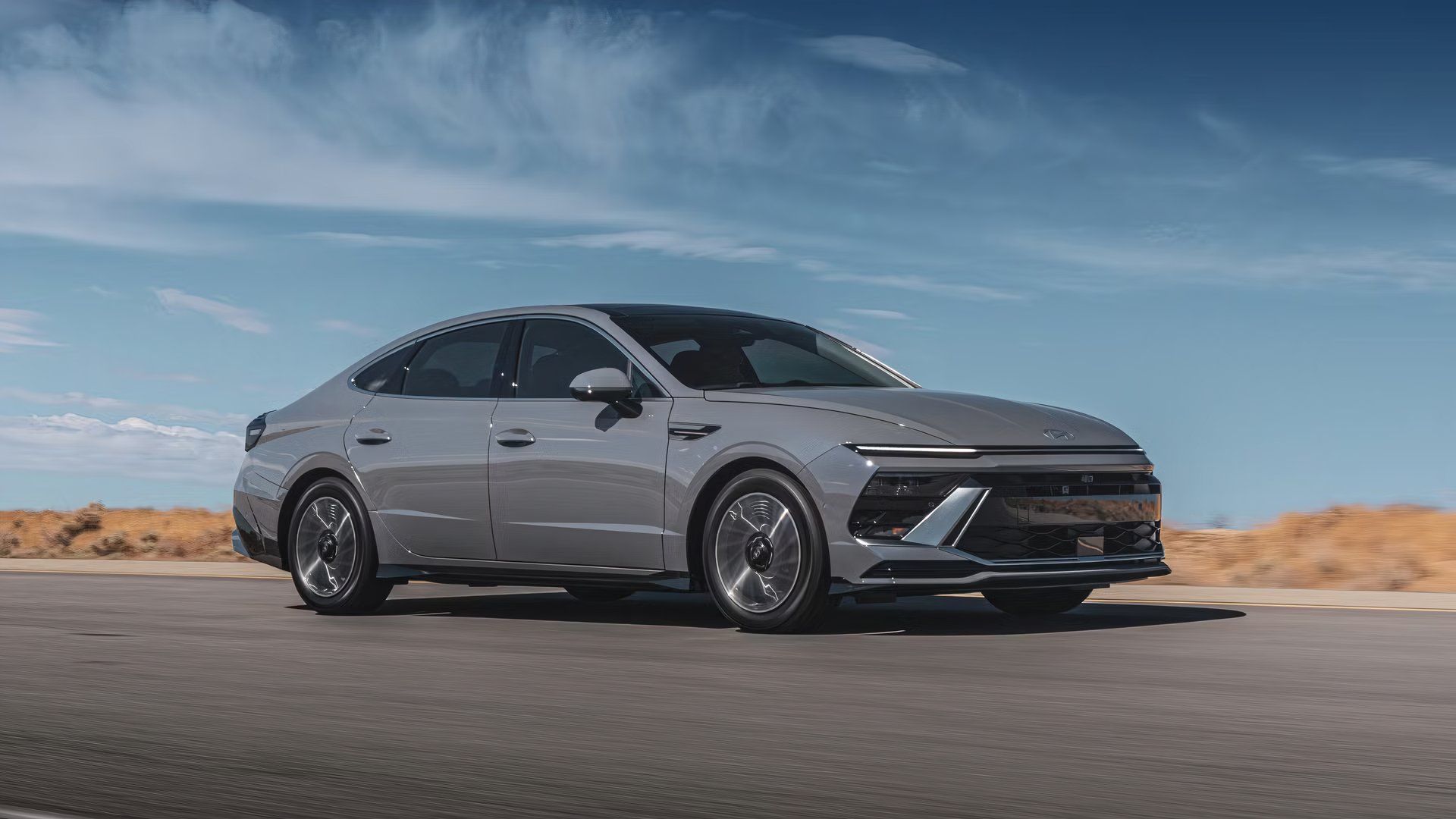 2025 Hyundai Sonata Hybrid Limited Exterior Side Profile