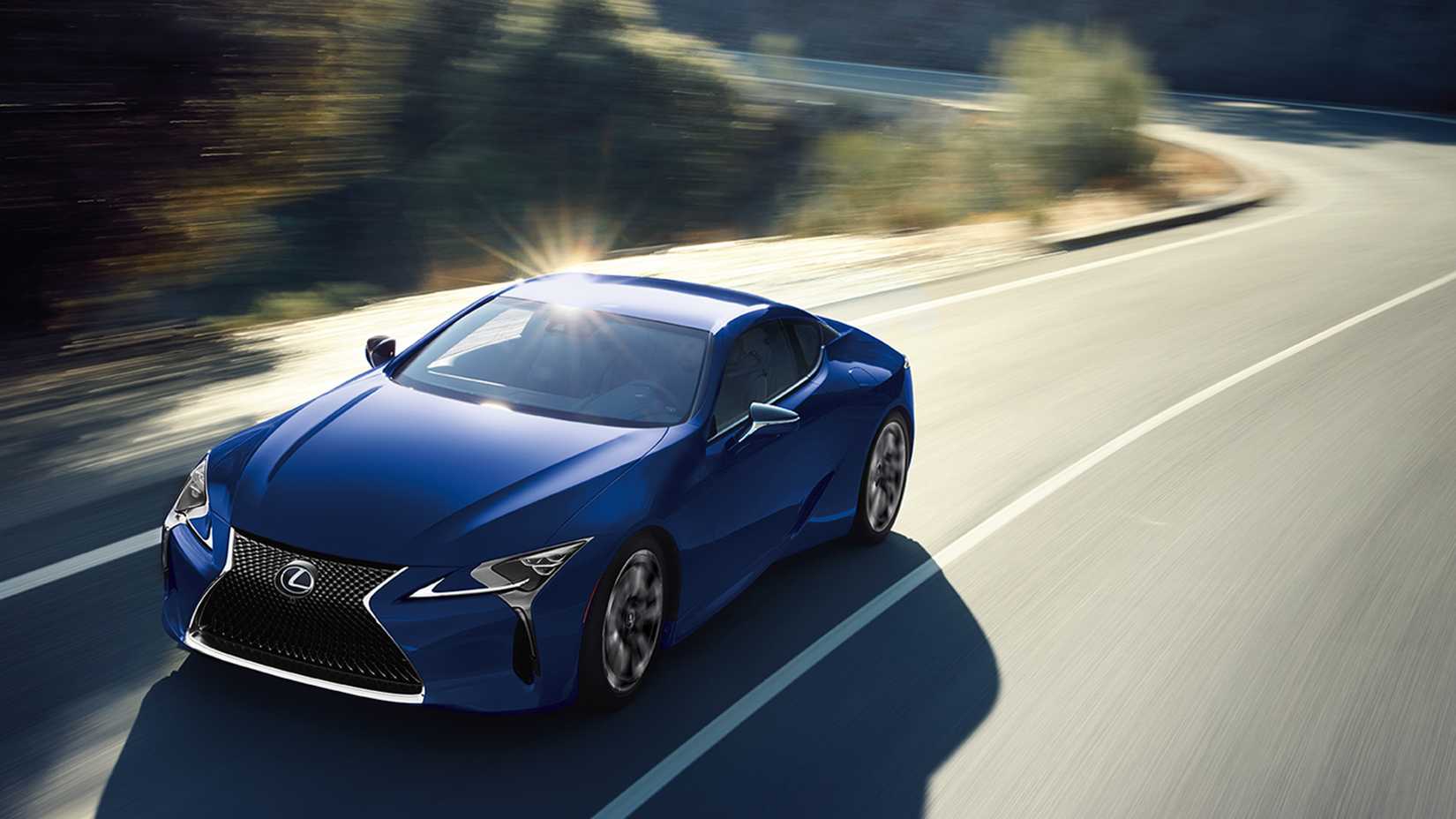 2025 Lexus LC Hybrid Exterior Driving 