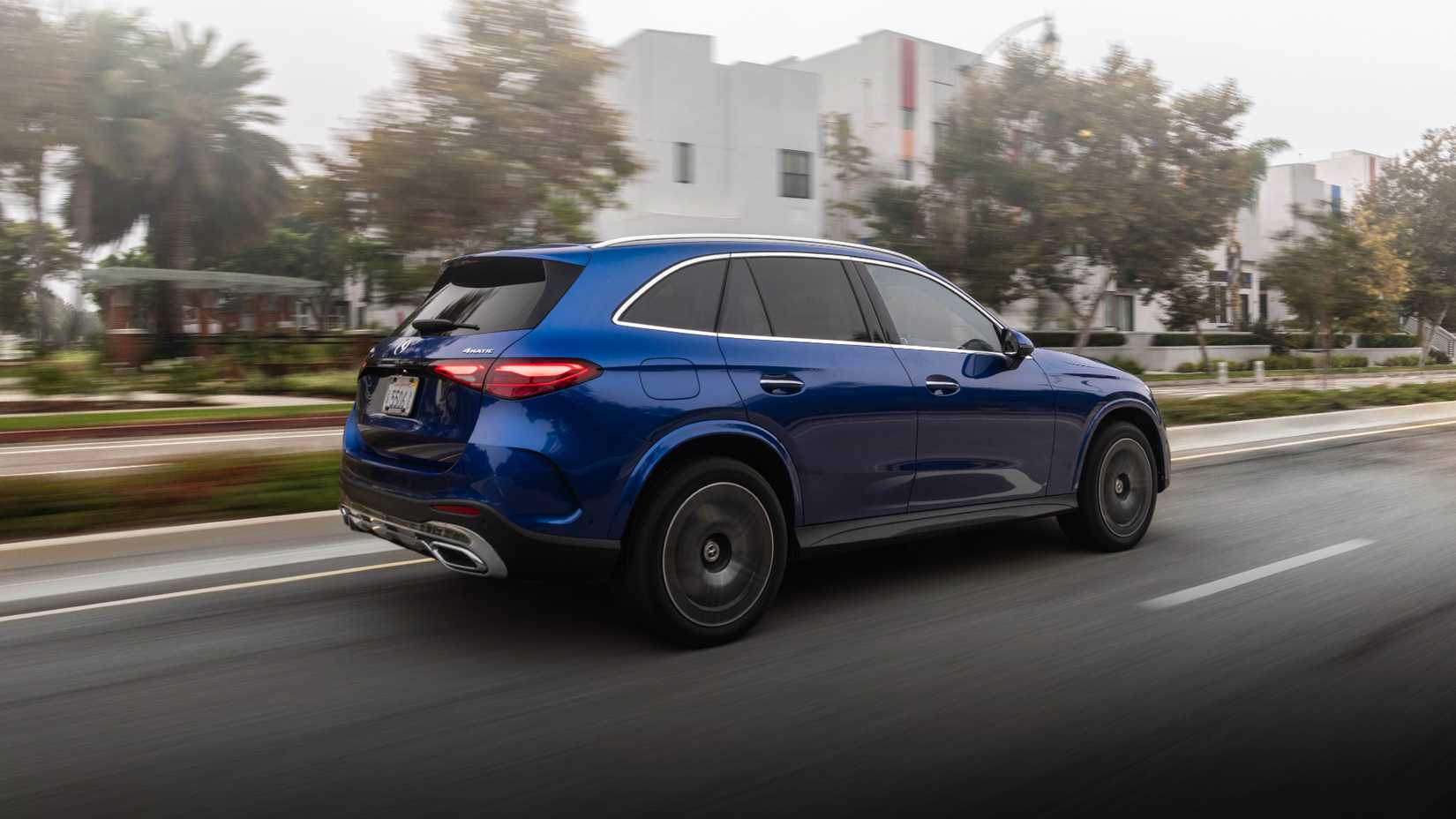 2025 Mercedes GLC 350e Exterior Side And Rear Profile