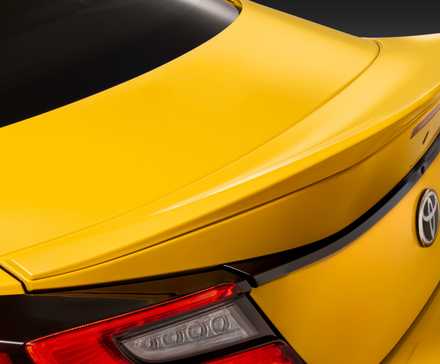 Spoiler da edição Yuzu do Toyota GR86 2026
