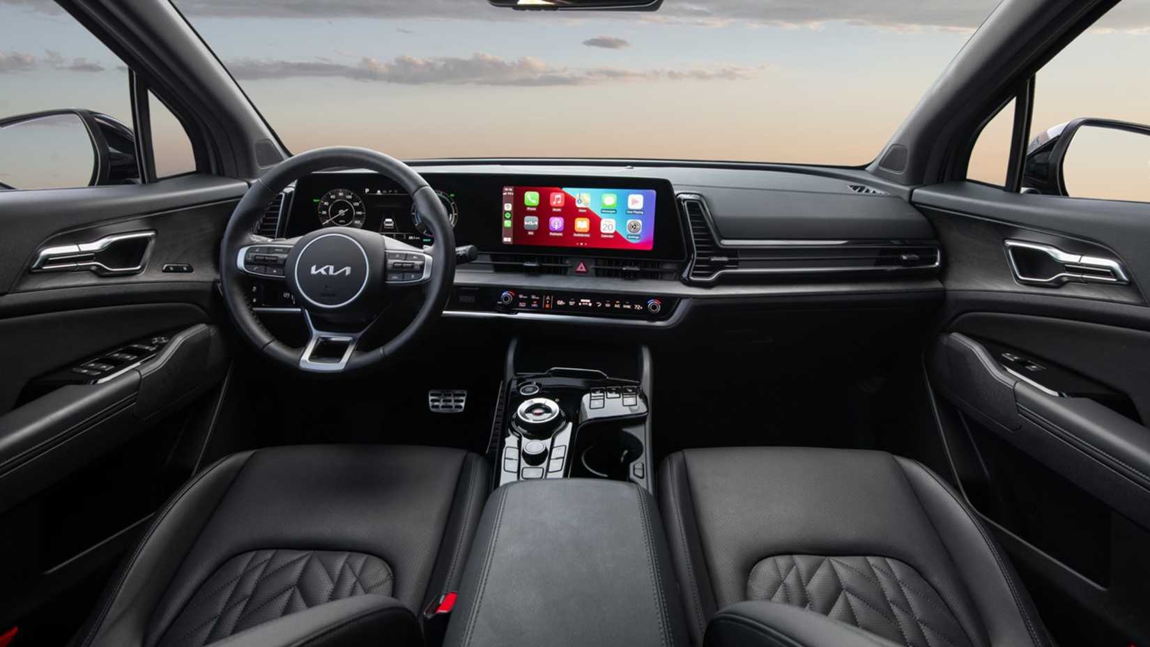 2025 Kia Sportage PHEV Interior Front Cabin