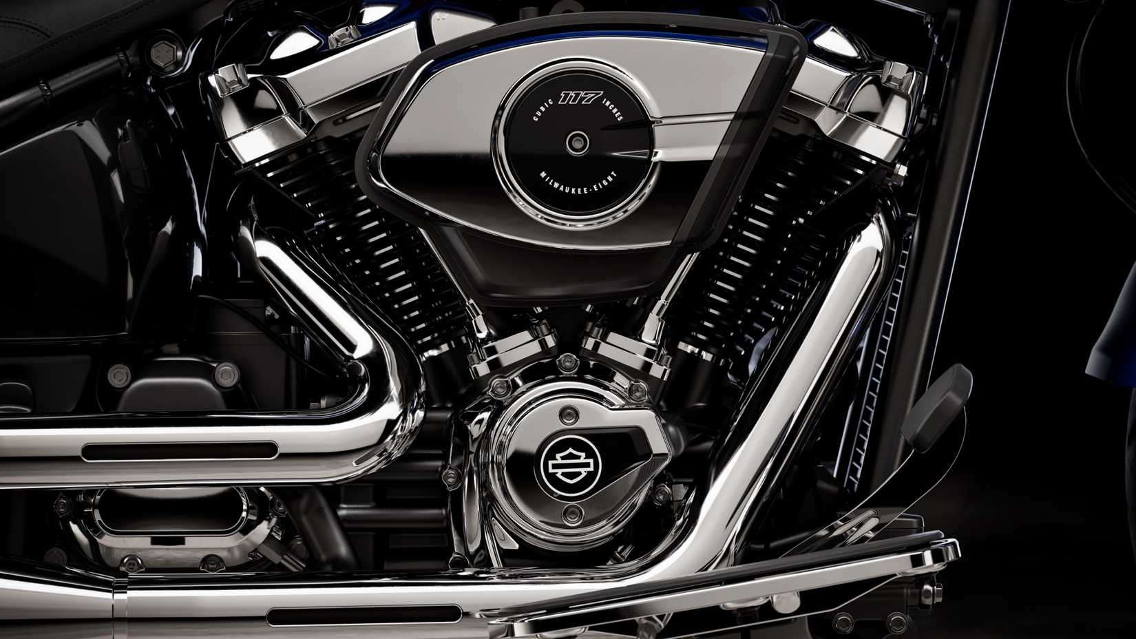 2025 Harley-Davidson Fat Boy bigger and more powerful 117 V-Twin engine