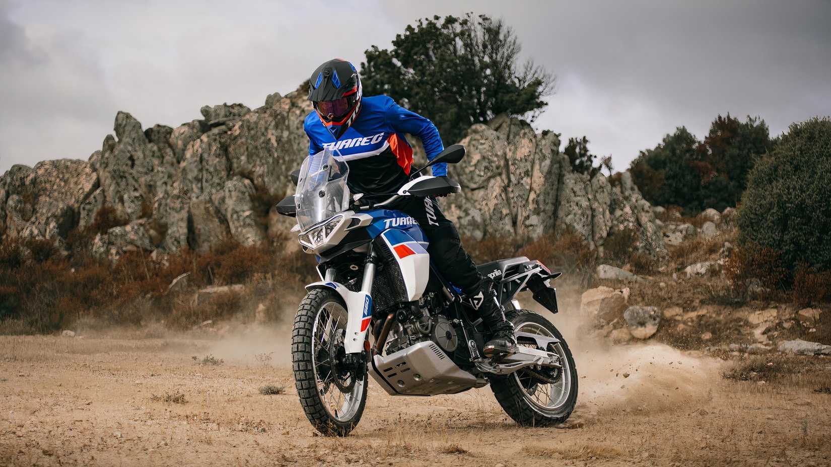 Aprilia Tuareg slide