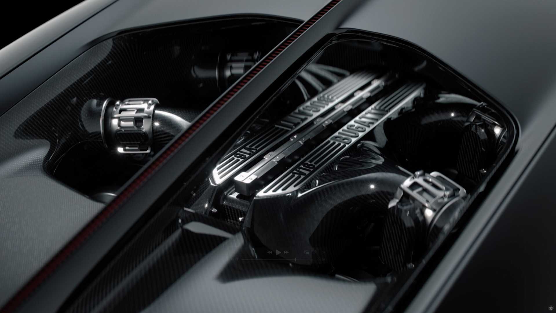 Bugatti Tourbillon Rear Enginee See Inside (And Hear )The Bugatti Tourbillon's Naturally Aspirated V-16 ...