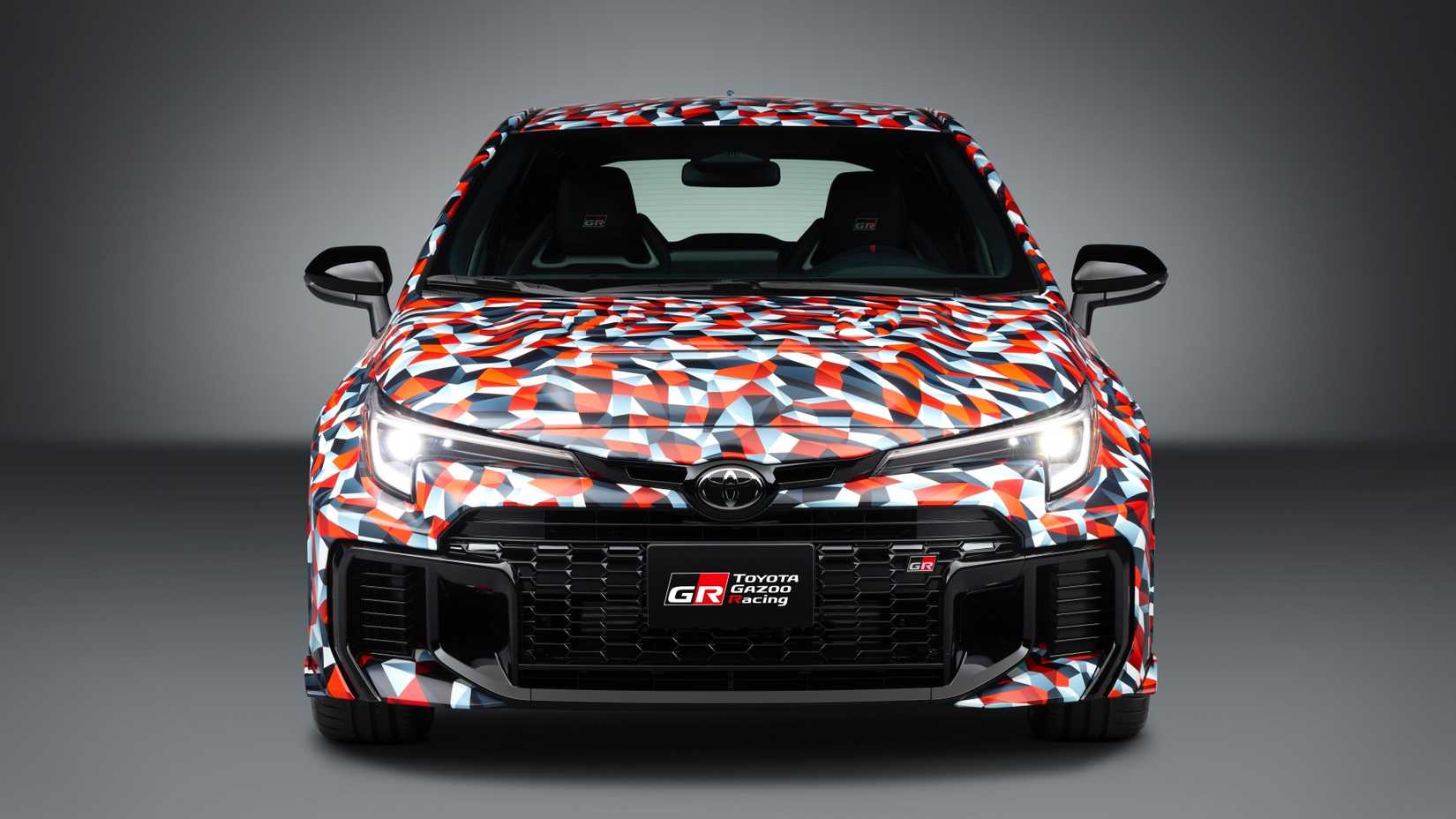 Toyota GR Corolla Development Vehicle Front