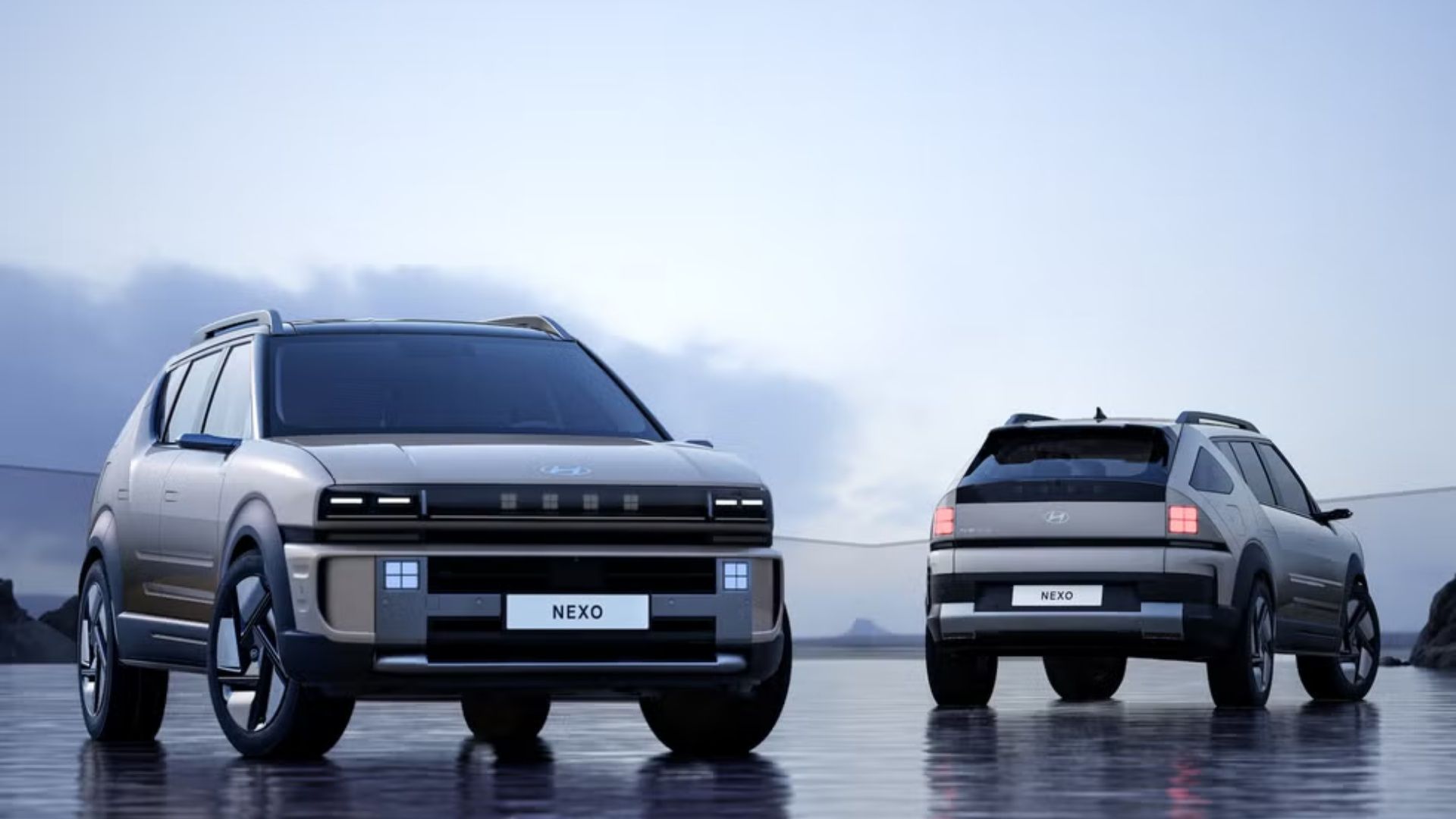 New Hyundai Nexo front and back