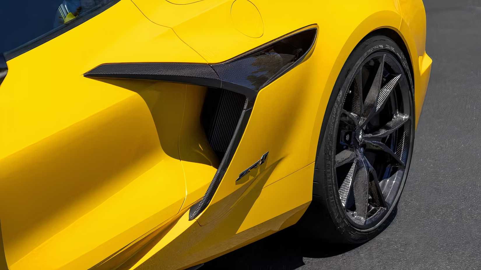 Entrada de ar Chevrolet Corvette ZR1 2025