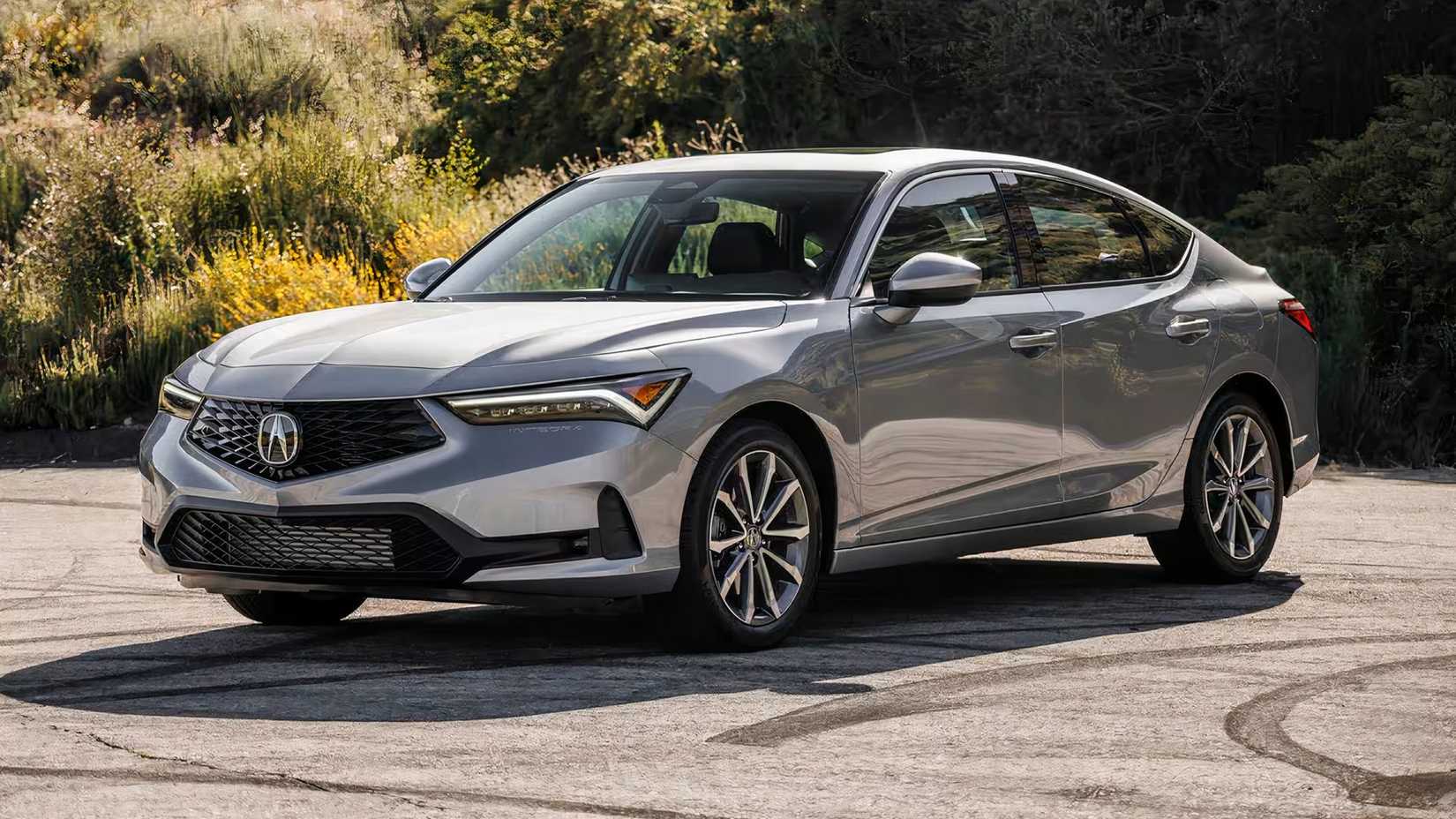 2025 Acura Integra in silver parked