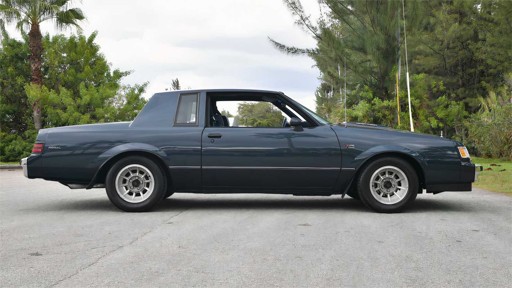 Side view of 1987 Buick Regal T-Type