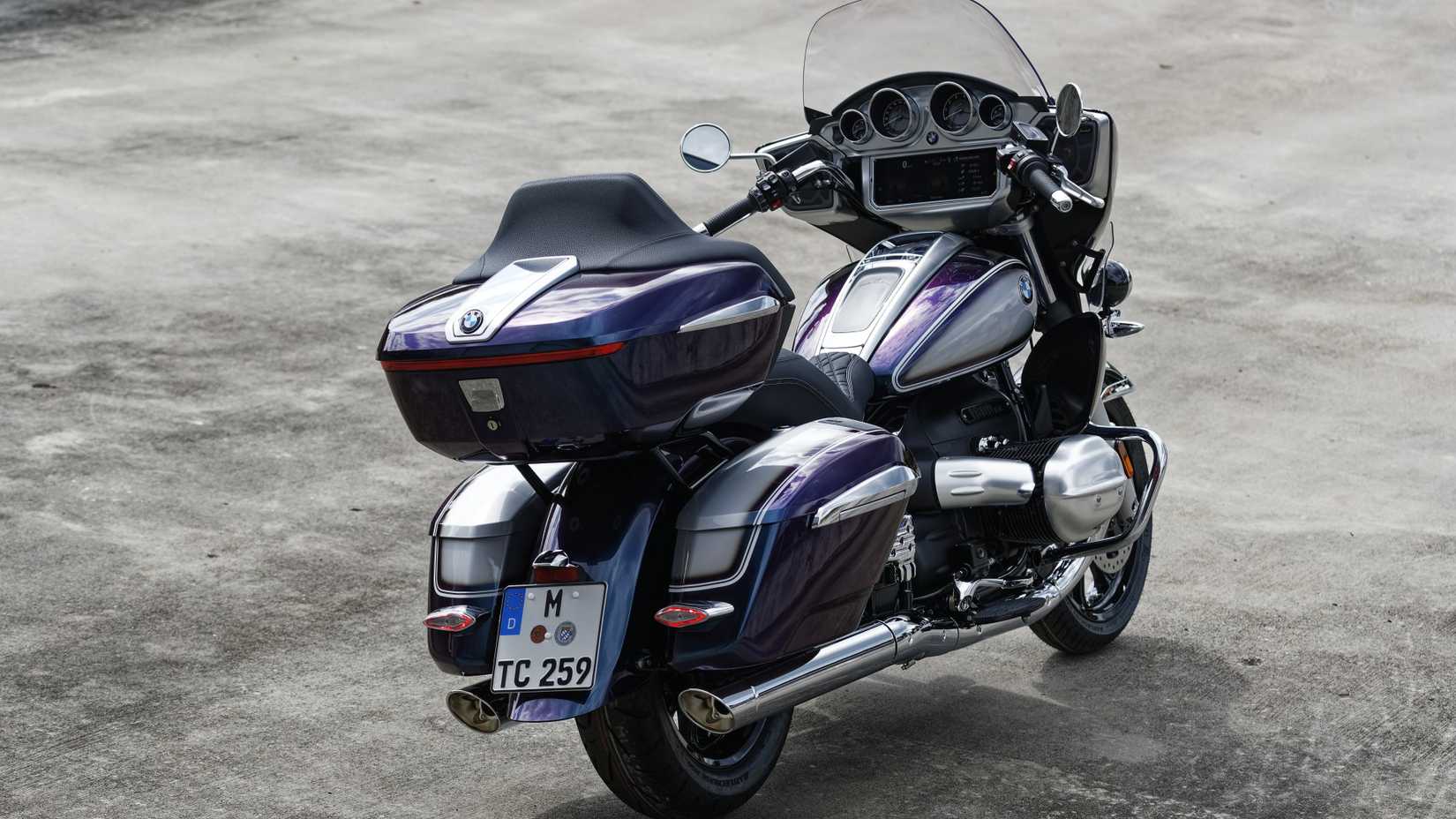 Espaço de bagagem BMW R 18 Transcontinental