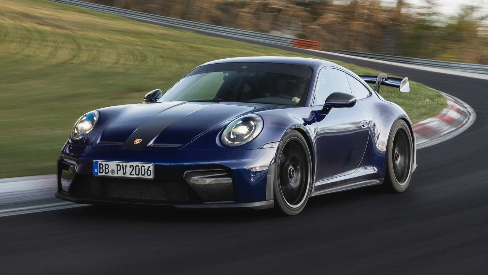 Porsche 911 GT3 em curva