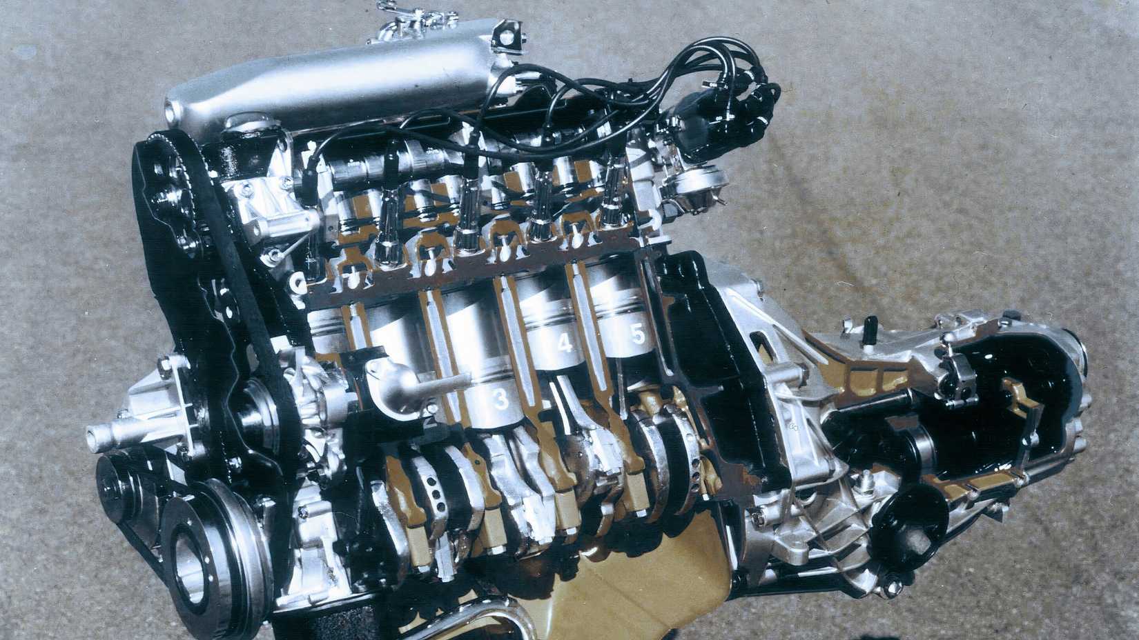 Audi inline-five engine