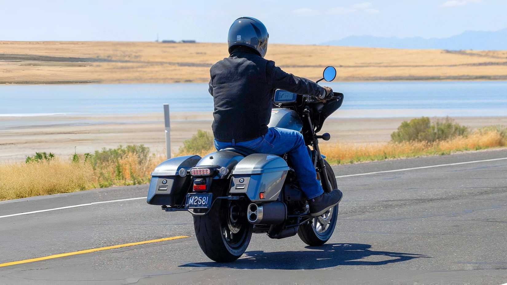 Rider on a 2025 Honda Rebel 1100T