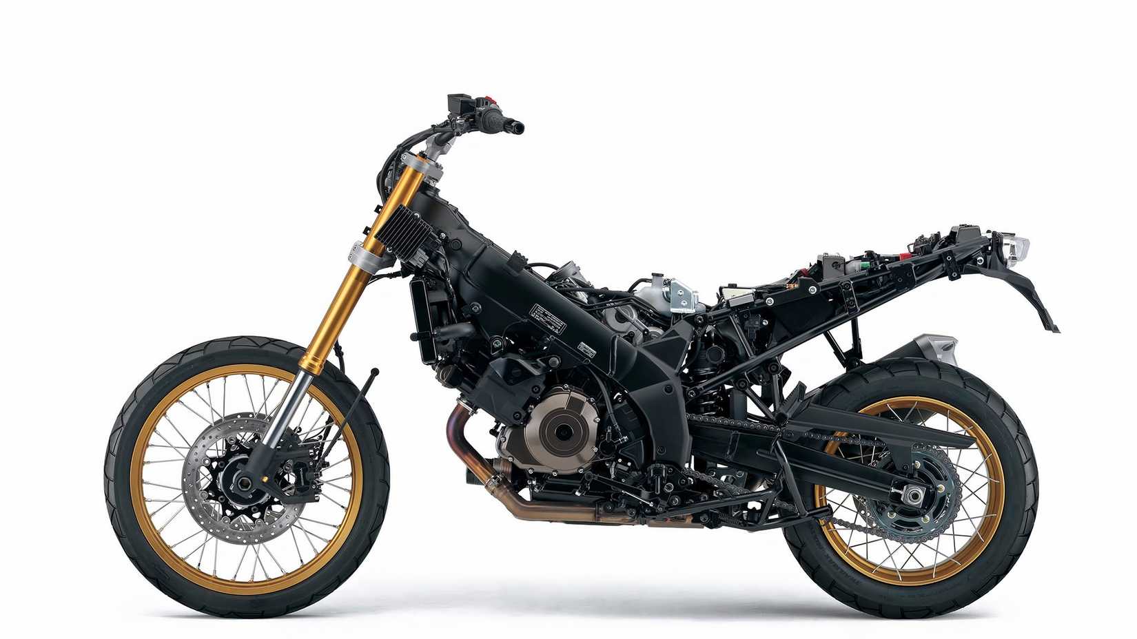 Foto do chassi Suzuki V-Strom 1050DE