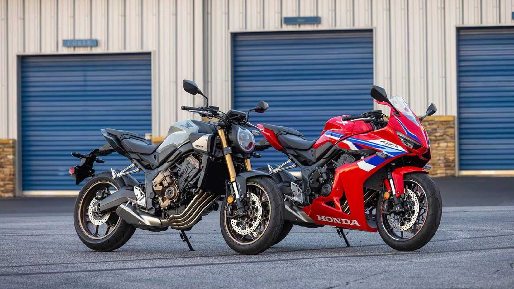 Honda Motorcycles with E-Clutch today