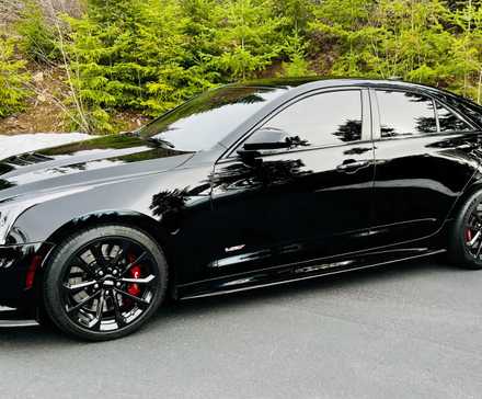 Foto externa esquerda do cadillac ats-v 2017