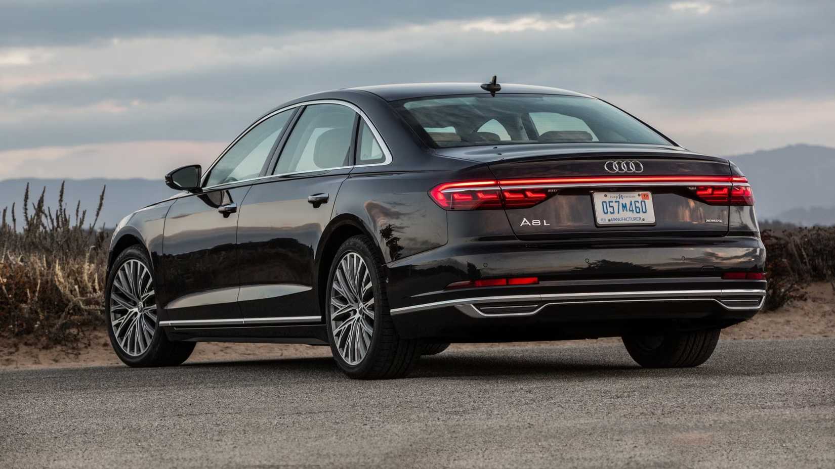 2019 Audi A8 rear 3/4