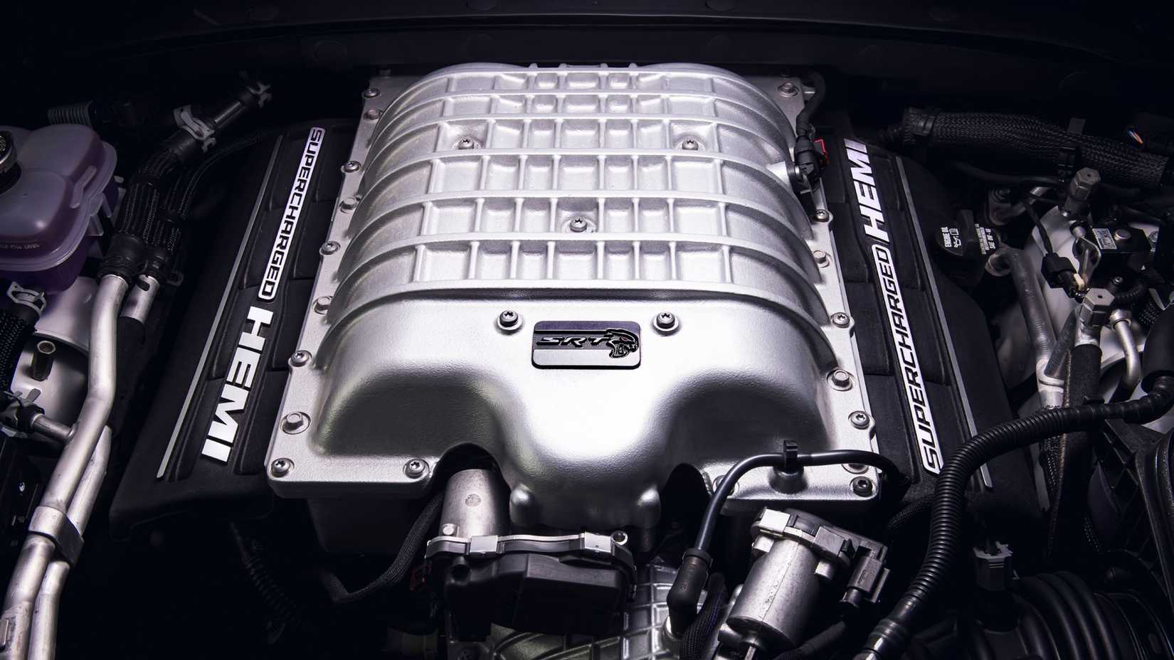 2021 Dodge Charger SRT Hellcat Redeye engine bay