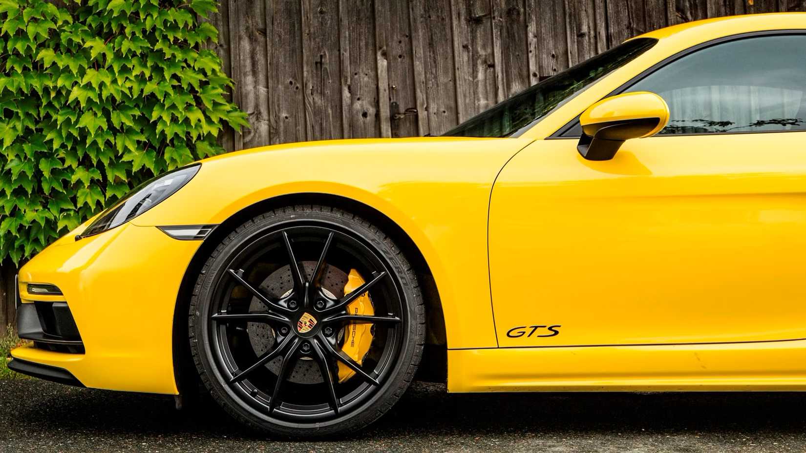 Yellow 2023 Porsche Cayman GTS (3)