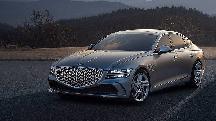 2025 Genesis G80 front 3.4