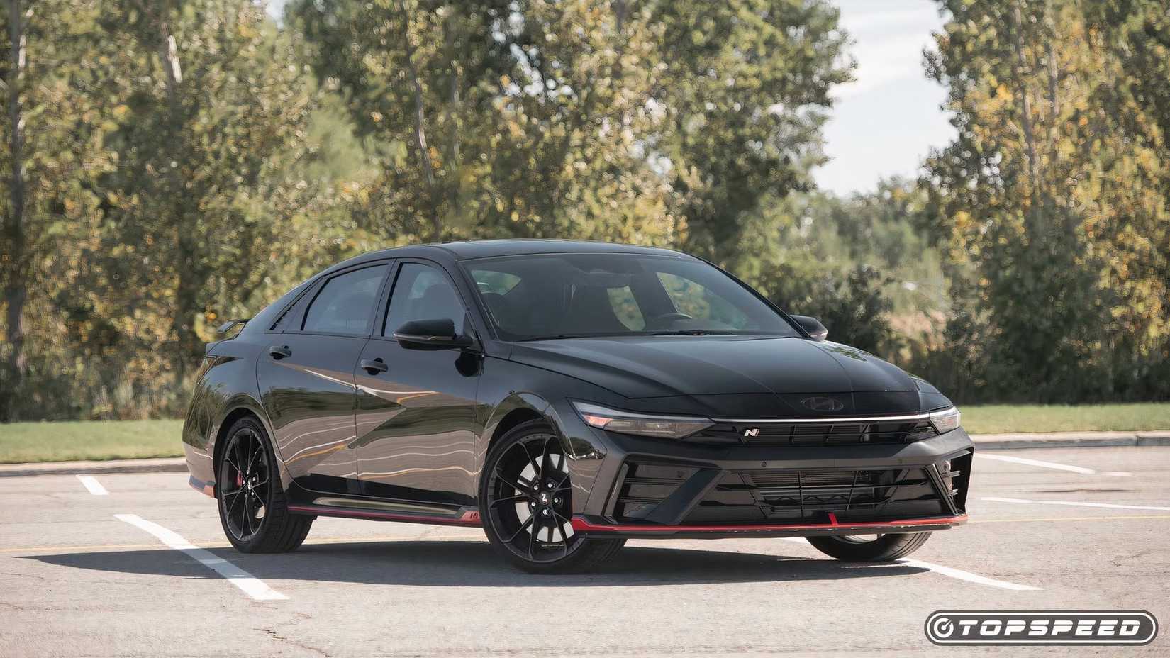 2025 Hyundai Elantra N Front Three Quarter TopSpeed