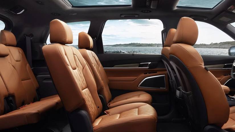 2025 Kia Telluride Rear Seats