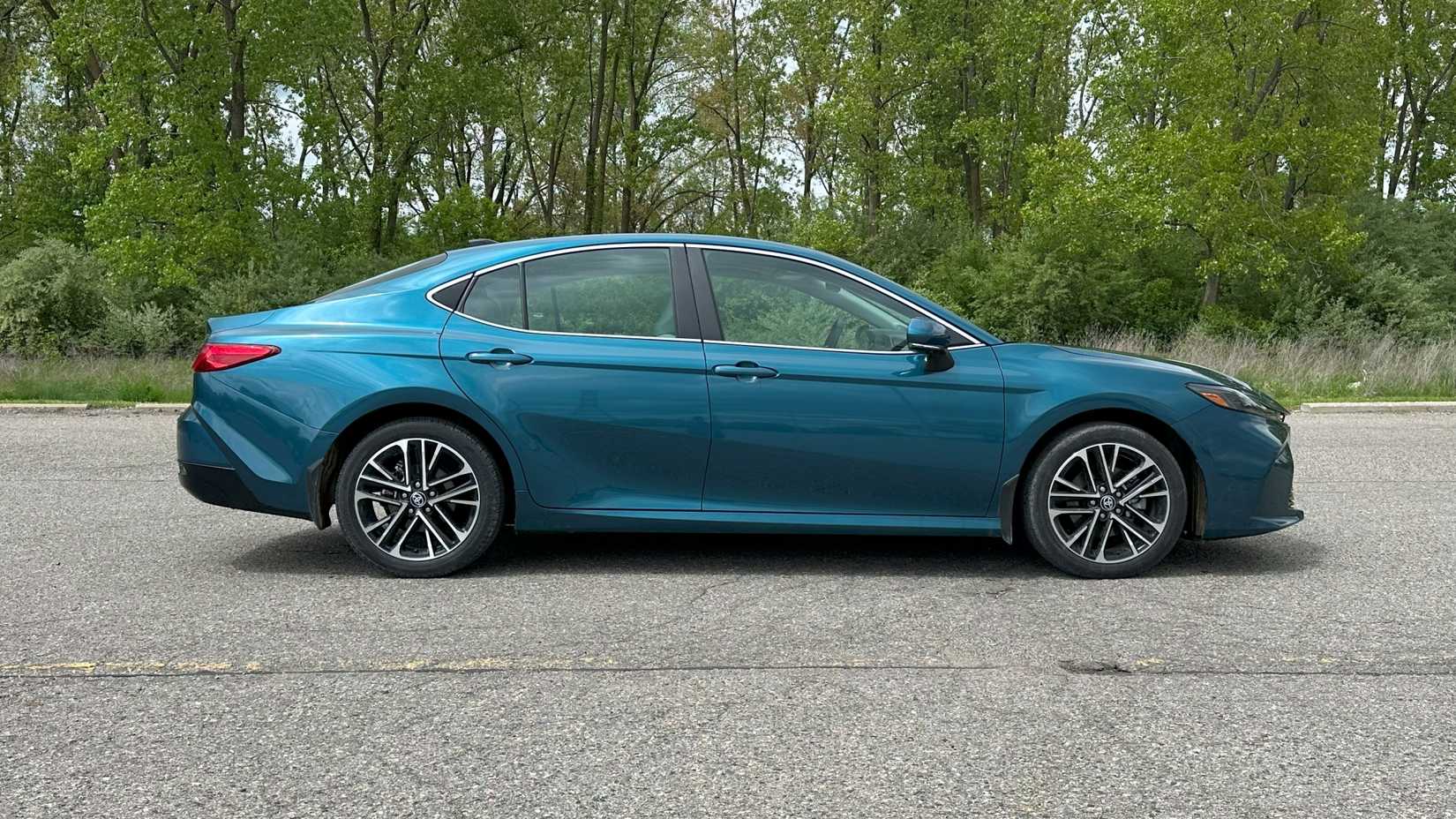 2025 Toyota Camry XLE AWD Profile parked in a lot