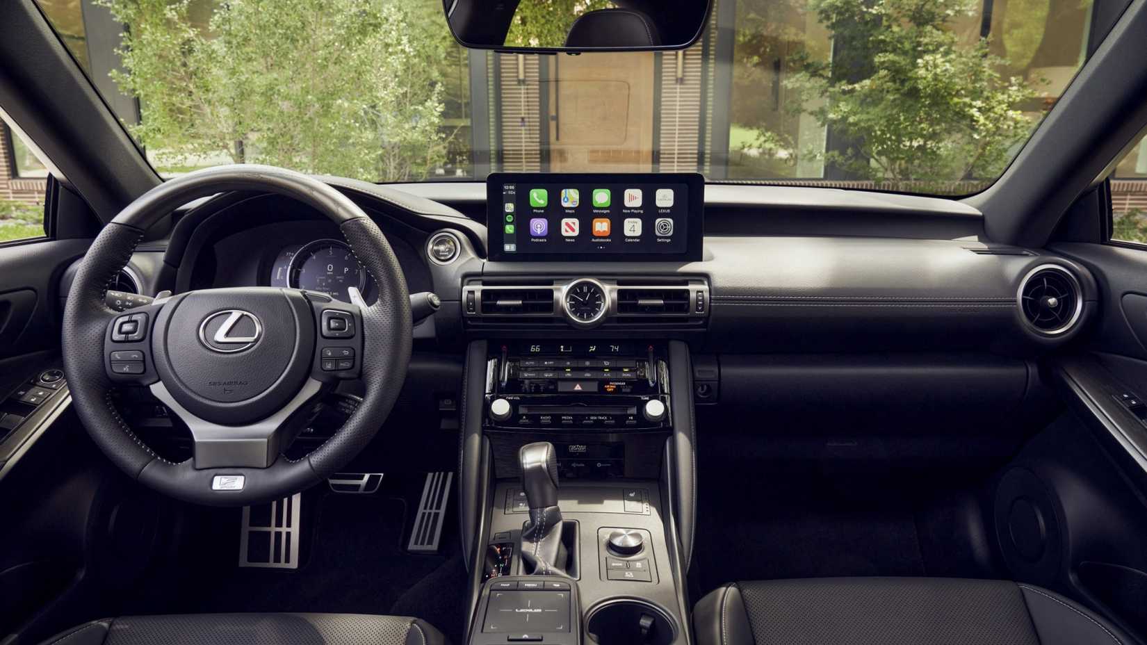 2025 Lexus IS 300 interior showing front cabin