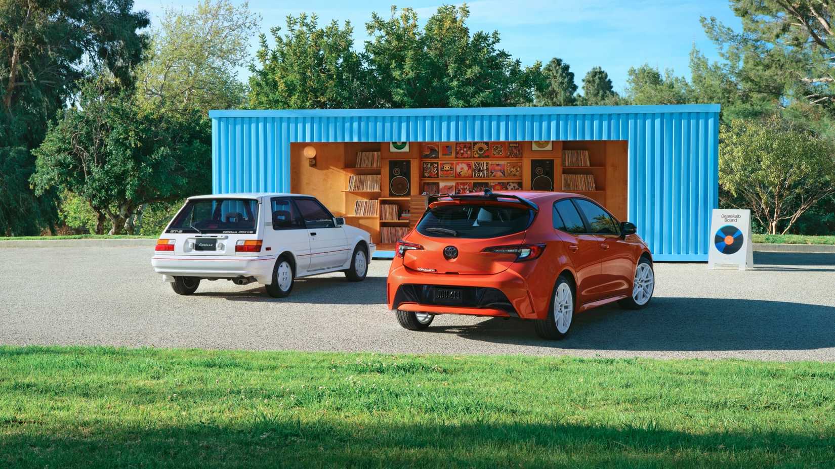 2026 Toyota Corolla FX Hatchback Rear With Original