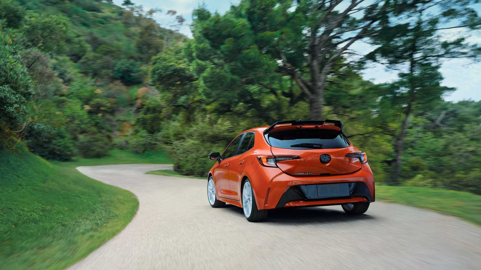 2026 Toyota Corolla FX Hatchback Rear Cornering