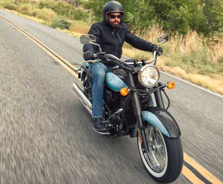 2025 Kawasaki Vulcan 900 Classic Highway Run Ariel View