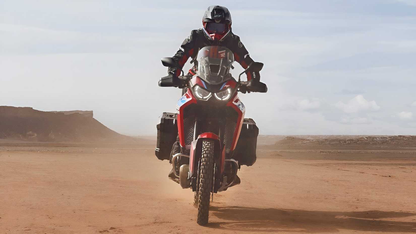 The Japanese Adventure Bike That Does It All comes with an automatic transmission