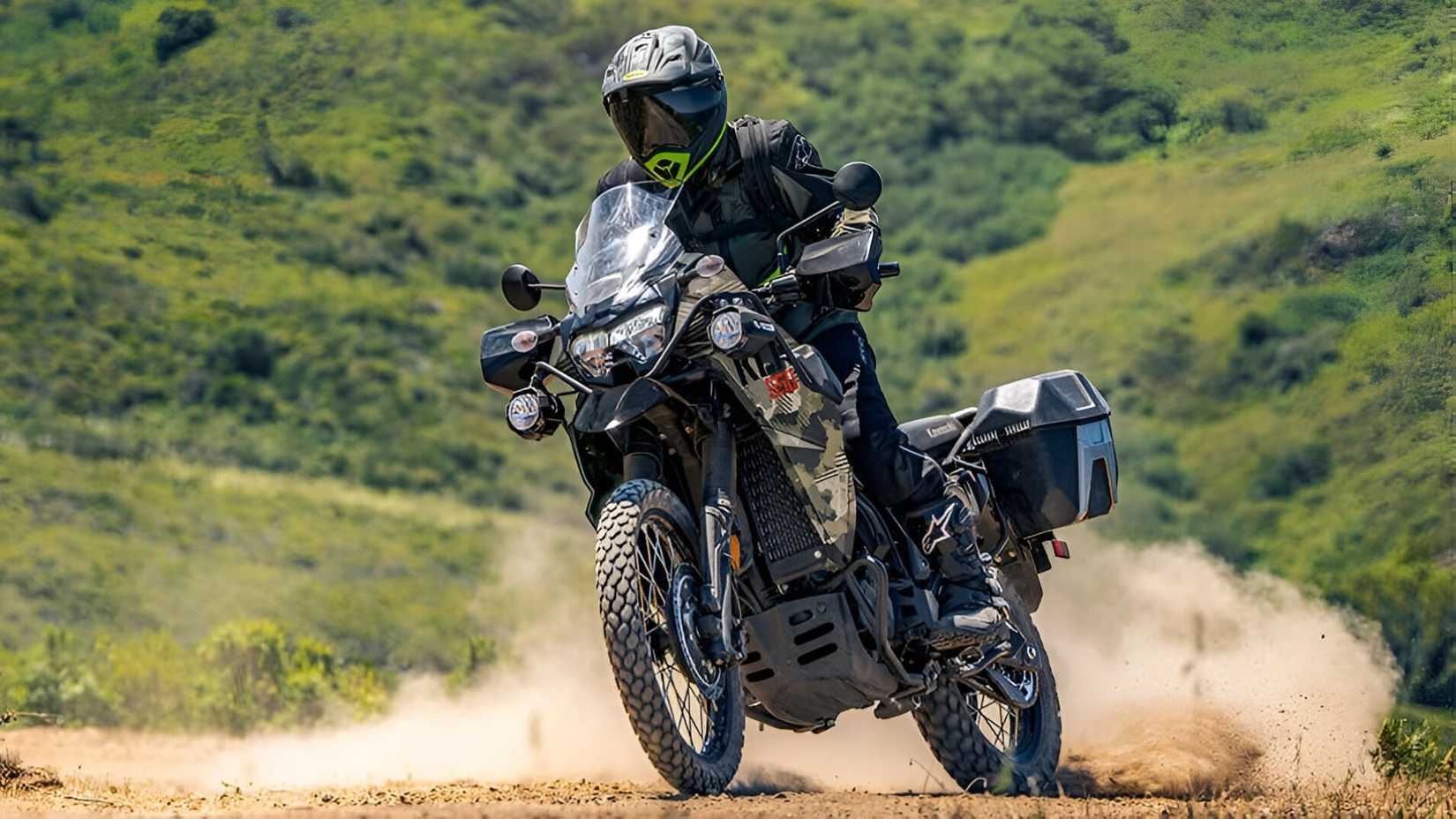 2025 Kawasaki KLR 650 off-road hardcore