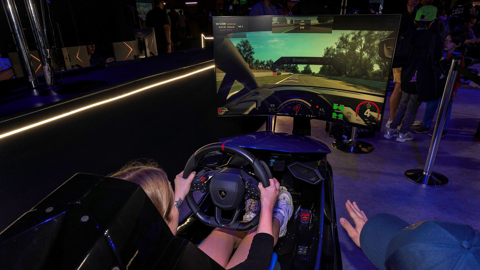 Lamborghini Makes Waves At Crazy Video Game Confernce