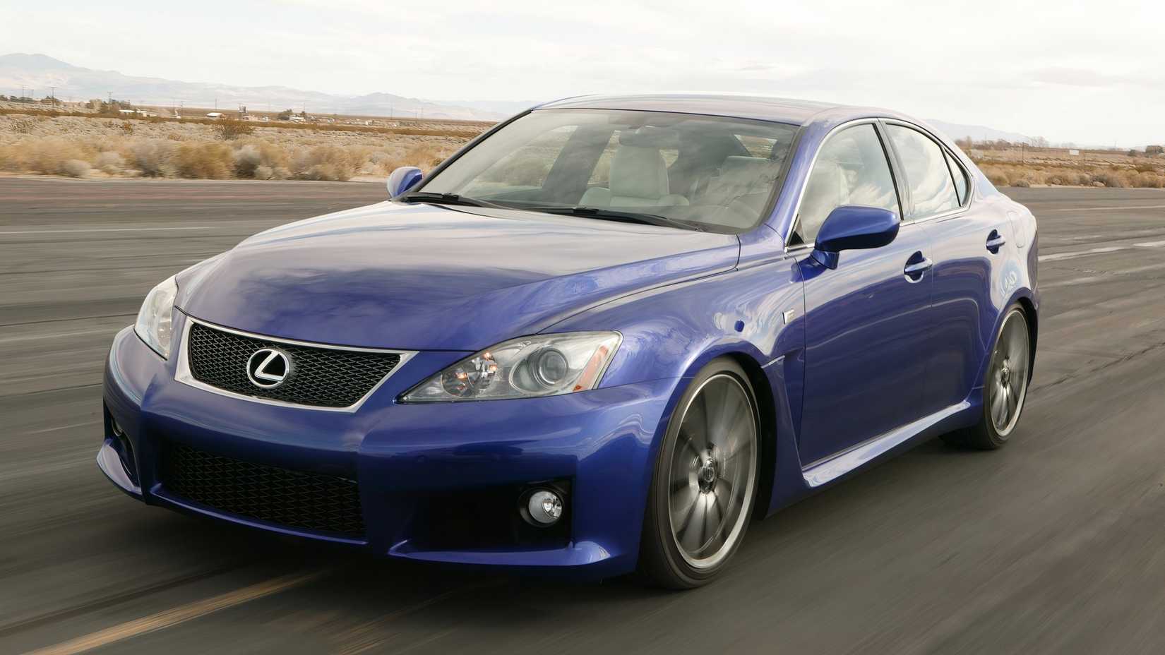 Ângulo do nariz Lexus IS-F