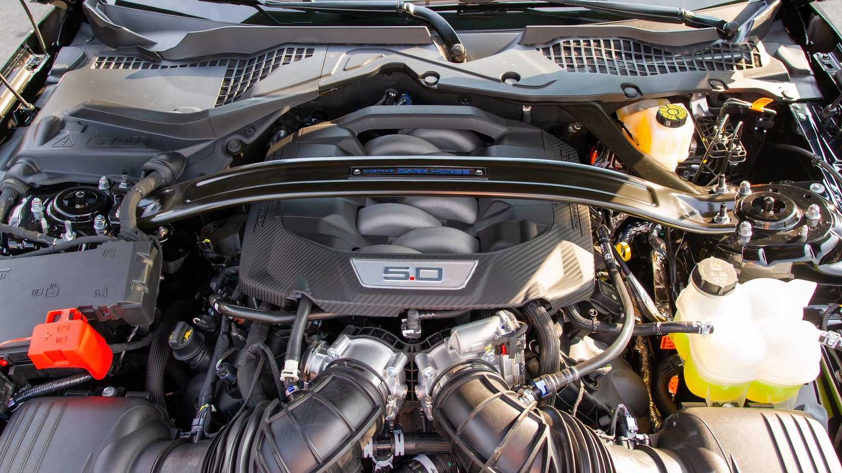 Engine of 2024 Ford Mustang Dark Horse