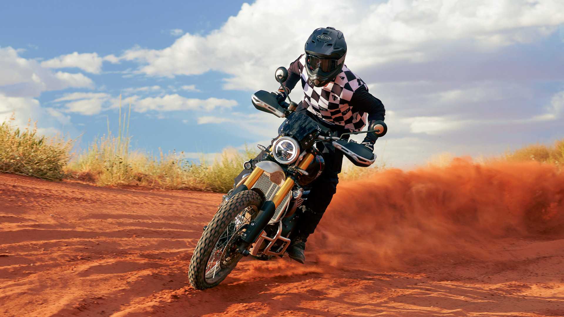 Scrambler Look Rider How The Triumph Scrambler Can Handle Twisties and Trails Like a Pro