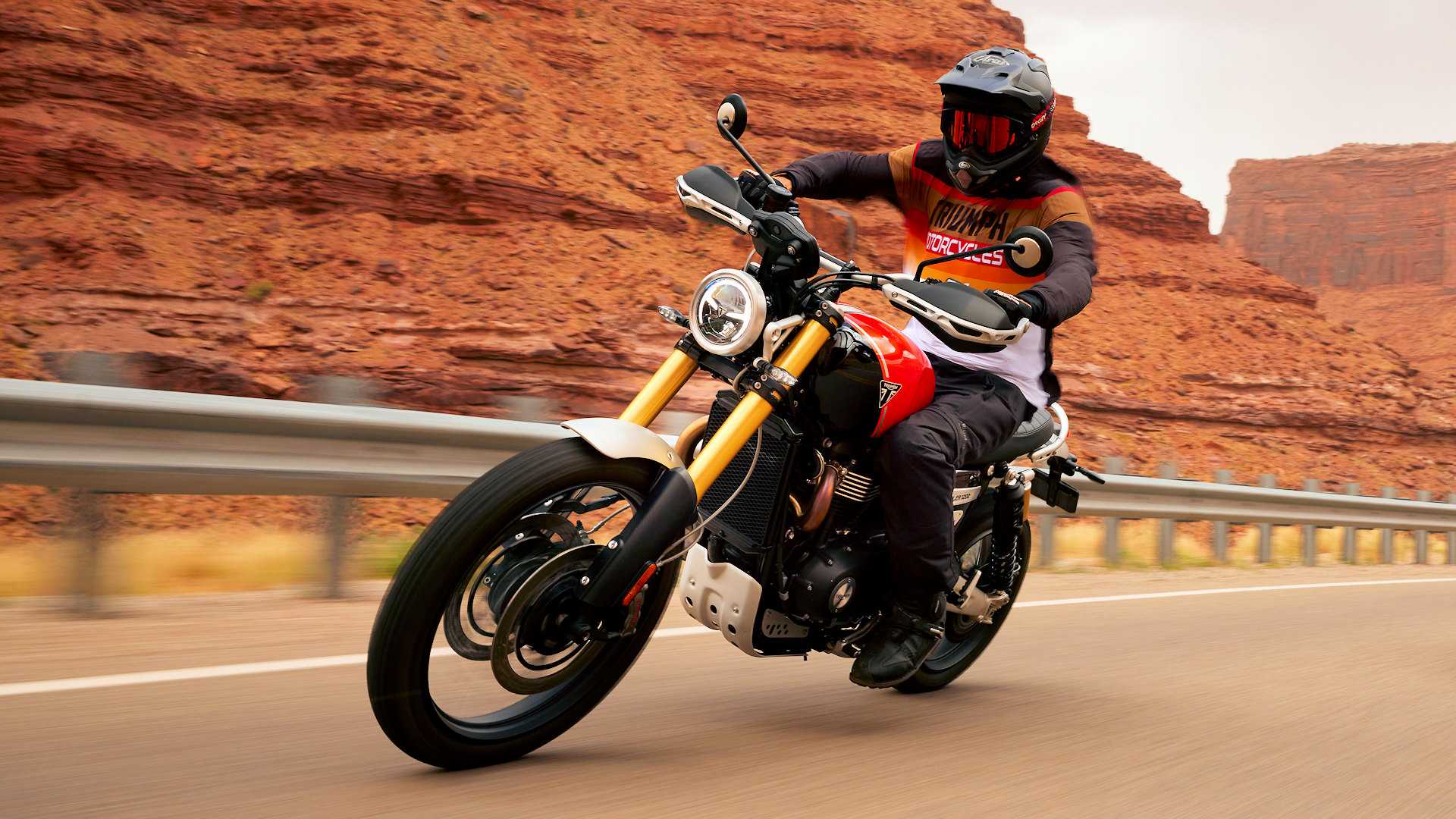 Scrambler Look Rider How The Triumph Scrambler Can Handle Twisties and Trails Like a Pro