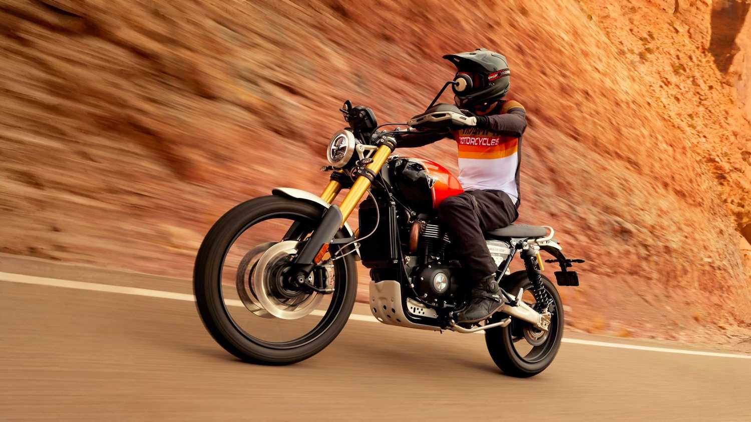 Scrambler Look Rider How The Triumph Scrambler Can Handle Twisties and Trails Like a Pro