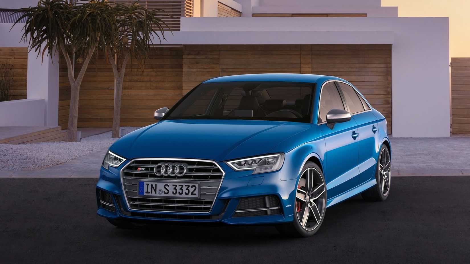 Audi S3 Sedan (2017), front 3/4