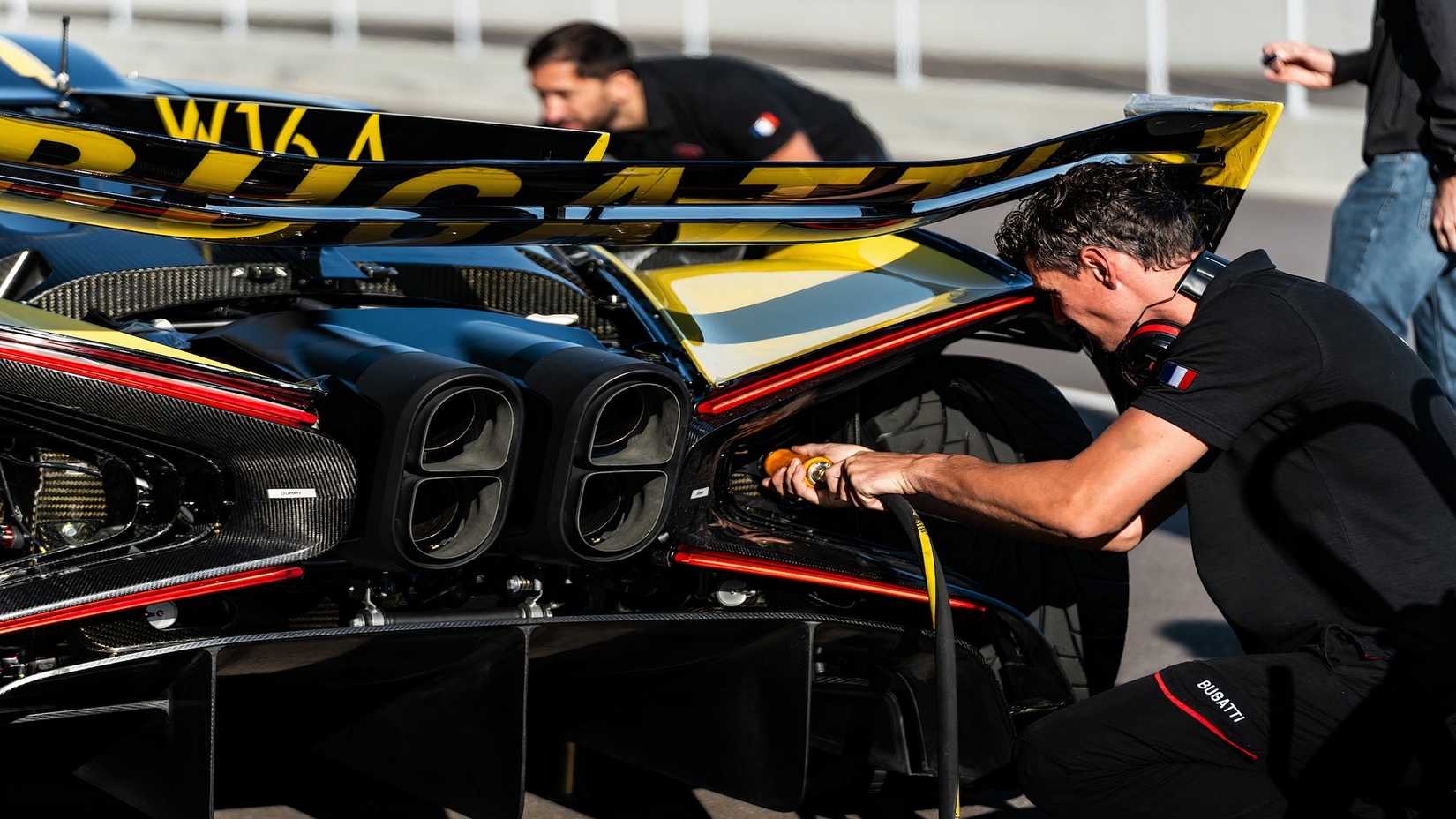 Bugatti Bolide rear end