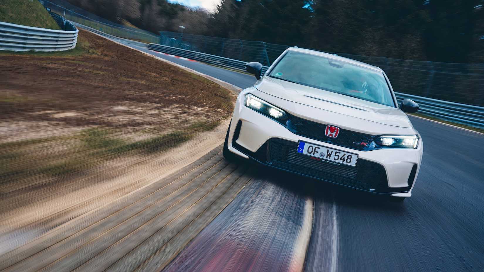 2023 Honda Civic Type R at the Nürburgring