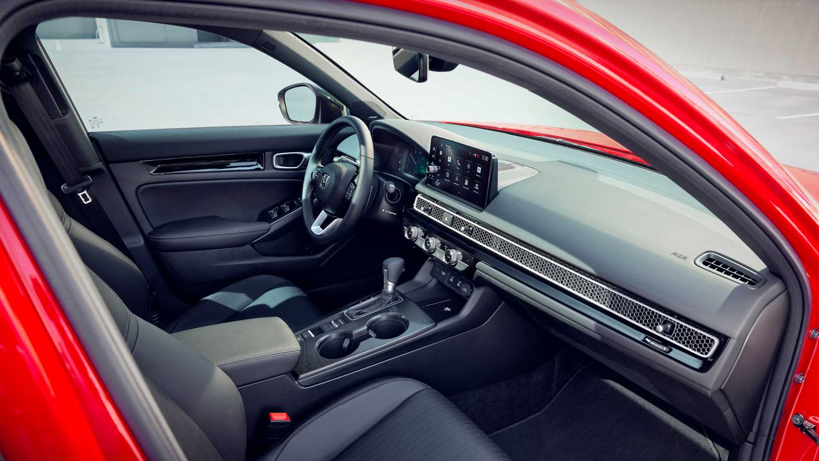 2025 Honda Civic Sedan Sport Touring Hybrid cabin
